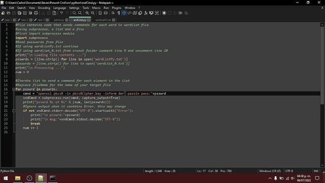 Llave Privada Uso de Diccionario Parte 3 смотреть онлайн