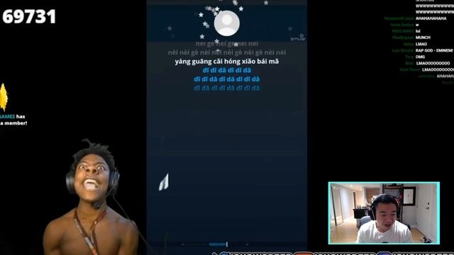 Me react to IShowSpeed singing Nega Nega song (part 3) смотреть онлайн