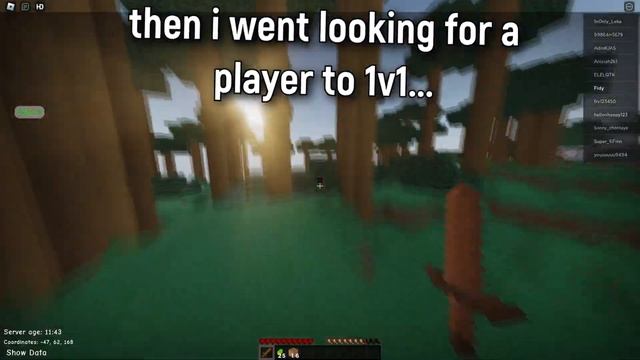 pvping in roblox minecraft.. смотреть онлайн