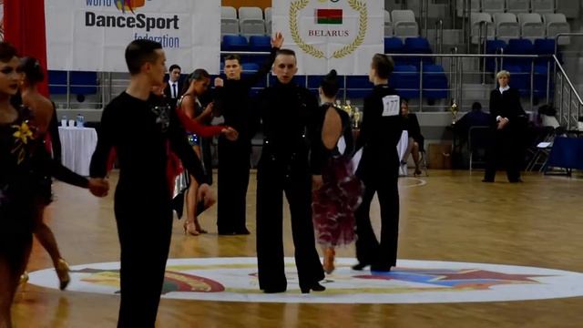 Алексей Паращенко и Кристина Ахремчик - Самба, Ча-ча-ча ("Alliance Trophy") смотреть онлайн
