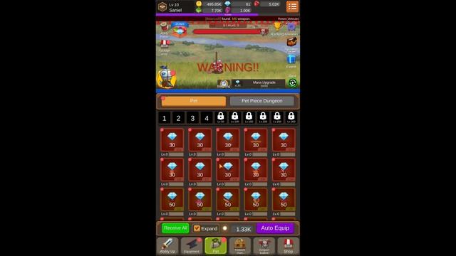 Iron knight Nonstop Idle RPG GAMEPLAY Android MMO RAW смотреть онлайн