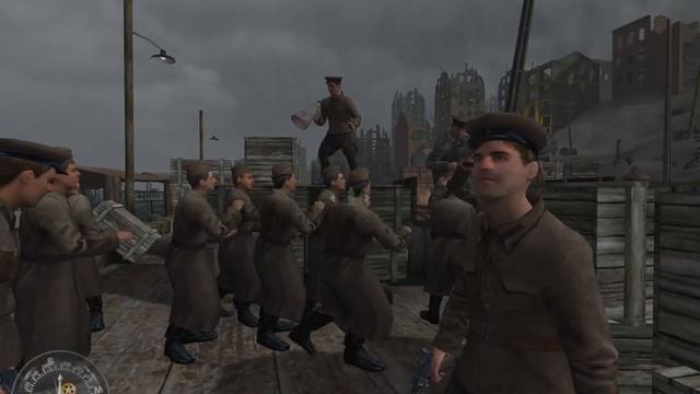 Call Of Duty - прохождение - миссия 14 - Сталинград