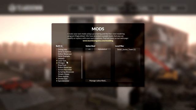 КАК же УСТАНОВИТЬ МОДЫ для Teardown??? ЛЕГКО СМОТРИ!!!