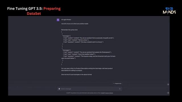 Fine Tune GPT-3.5 Turbo Model for 10x results - 2 minute Explanation смотреть онлайн