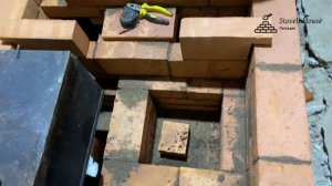 Строительство печи с лежанкой и плитой. Процесс