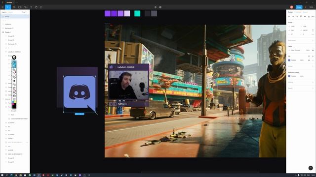 Часть 3. Оформляю стрим. Дизайн оверлея, подключение оповещений. Как сделать оформление канала. смотреть онлайн