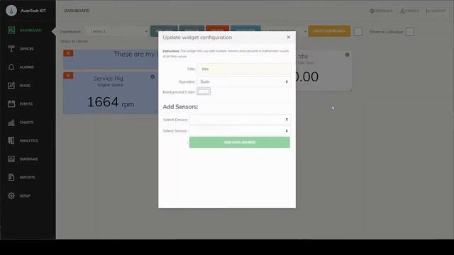 IOT Dashboard Widgets - Sensors, Gauge and Calculated Channels смотреть онлайн