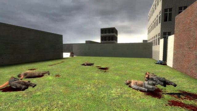 Garry's Mod USEC And Sentry's Desert Mercenaries Vs Underhell PMC Vs Merryweather