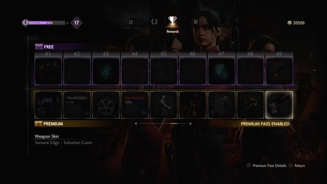 Resident Evil™ Re:Verse. Premium Battle Pass Levels 1-60 Rewards смотреть онлайн