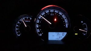 Corolla 2013 1,6 вариатор разгон 0-130