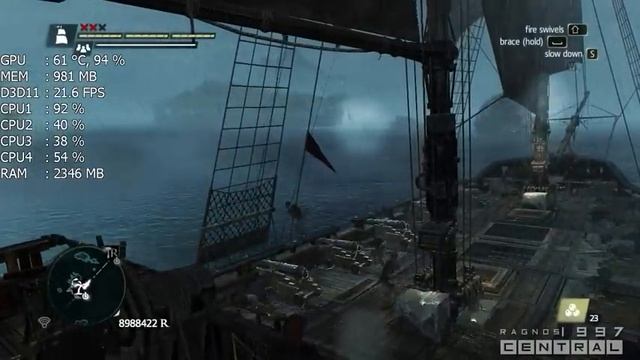 Assassin's Creed 4: Black Flag (2013) Gameplay | Core 2 Quad Q9300 | AMD Radeon R7 250 | 4GB RAM смотреть онлайн