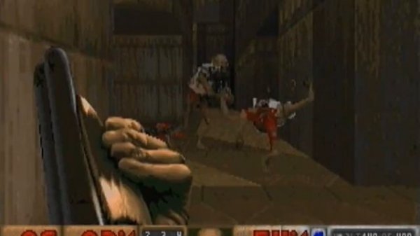 Doom 64 for Doom 2 - Part 1 - Longplay (MS-DOS Capture)