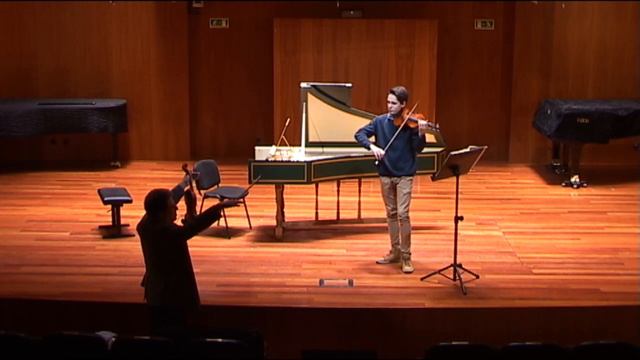 Marco Rizzi Masterclass - Violin - Bach: Partita BWV 1002 - Allemande смотреть онлайн