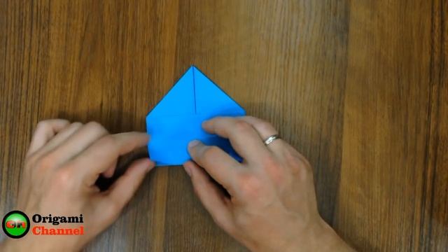 Поделки из бумаги. Оригами коробочка на ножках.Crafts made of paper. Оrigami box. смотреть онлайн
