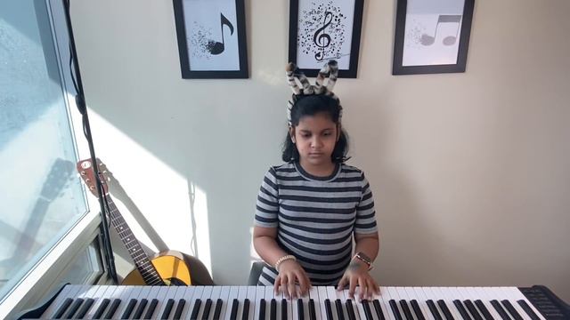 Bach Minuet in G (in C)- Piano by Ina 7 Years Old смотреть онлайн