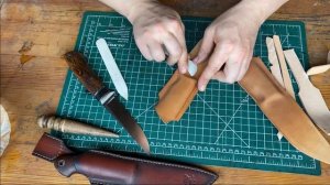 Составные ножны, формовка