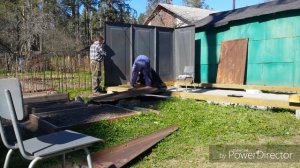 Сборка гаража