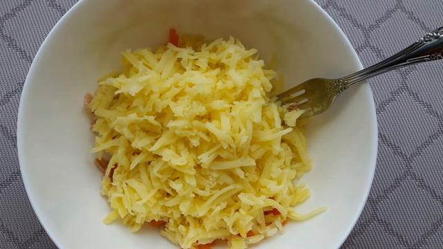 Салат с Тунцом. Вкусный. С "изюминкой". Постный. смотреть онлайн