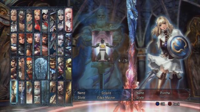 Soul Calibur V - Solaire (Dark Souls) vs Black Knight (Monty Python and the Holy Grail) смотреть онлайн