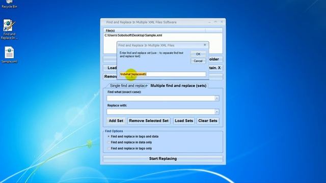 How To Use Find and Replace In Multiple XML Files Software смотреть онлайн