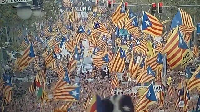 Демонстрация в Барселоне смотреть онлайн