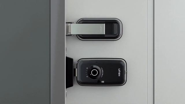 Накладной дверной смарт замок Keyin S из Южной Кореи