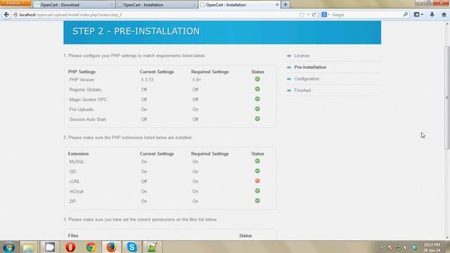CURL extension needs to be loaded for OpenCart to work!(opencart install Bangla) смотреть онлайн