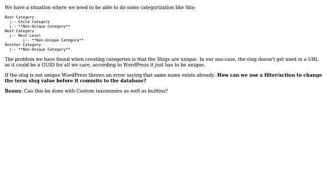Wordpress: Is it possible to change a term slug before being saved to the database? смотреть онлайн