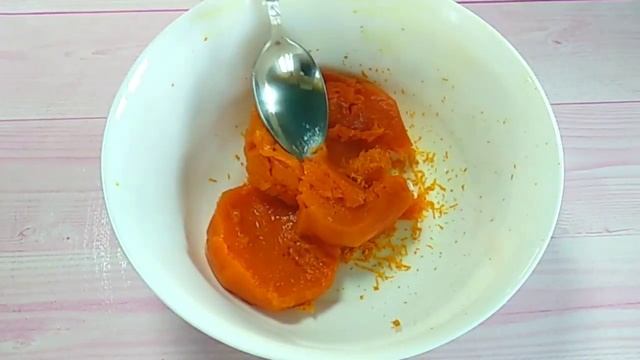 Из ТЫКВЫ и ТВОРОГА ПП запеканка-пудинг. смотреть онлайн