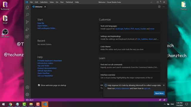 Visual Studio Code Installation and Extensions Setup in Tamil | Best Code Editor смотреть онлайн