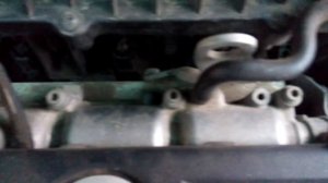 Работа движка Volkswagen Polo седан. 94000 км