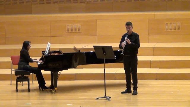 André Messager: Solo de concours. Juan Luna, clarinet смотреть онлайн