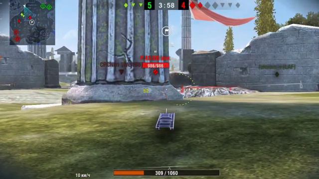 Взорвал боеукладку/WoT Blitz смотреть онлайн