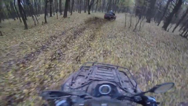 Квадро-покатуха поломка BRP согнули тягу смотреть онлайн