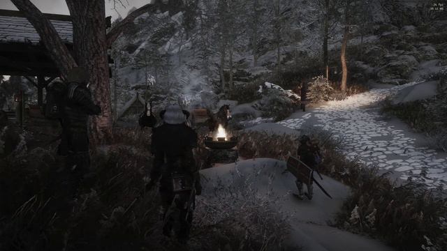 Waiting at Windhelm Stables with Lucien and Inigo - Skyrim SE Ambient Vanilla+ 2022 (600+ Mods) смотреть онлайн