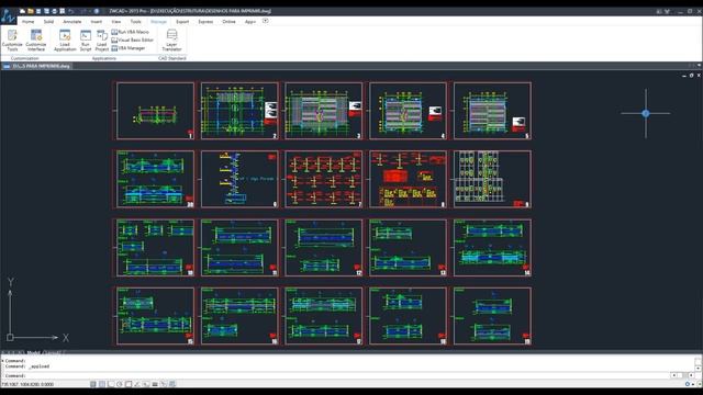 How to print several MODELSPACE drawings on a CAD Software at once смотреть онлайн