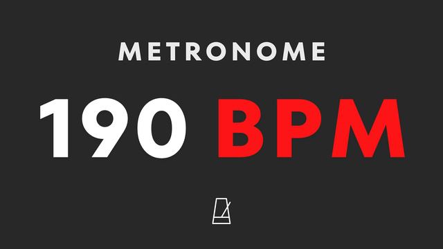 190 BPM - METRONOME pro смотреть онлайн