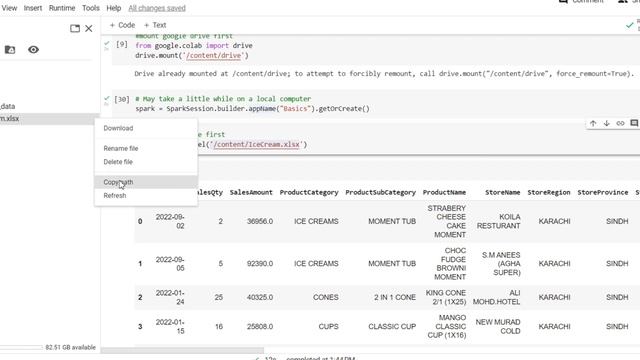 Google Colab Notebook with Python and Pyspark смотреть онлайн