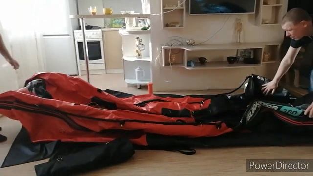 Лодка ПВХ Гладиатор Е-380 (нднд), первая распаковка смотреть онлайн