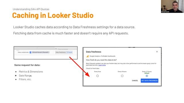 Dealing with GA Quotas in Looker Studio by Ahmad Kanani @ GA4ward.com смотреть онлайн