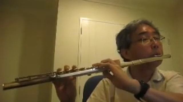 Haydn Symphony No 72 4th movement Violin and Flute Solo Part Flute by Won Shik Paik смотреть онлайн