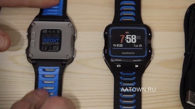 Распаковка часов Garmin Forerunner 920XT комплектация, внешний вид, краткий обзор смотреть онлайн