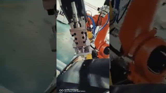 LTC 0300F Robot Tool Changer is Applied to Automobile Bumper Processing Station смотреть онлайн