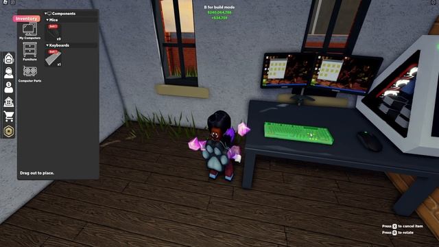 Building the best PC and the Console - BUILD A GAMING PC! [Roblox] смотреть онлайн