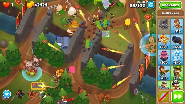 Ravine CHIMPS with 2 Lives! (Bloons TD 6) смотреть онлайн