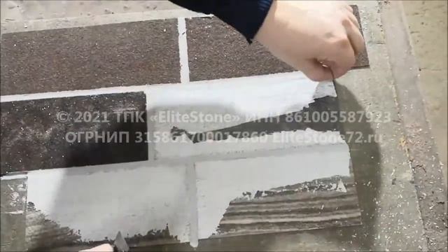 Гибкий камень/гибкий клинкер/гибкий кирпич EliteStone с защитной пленкой смотреть онлайн