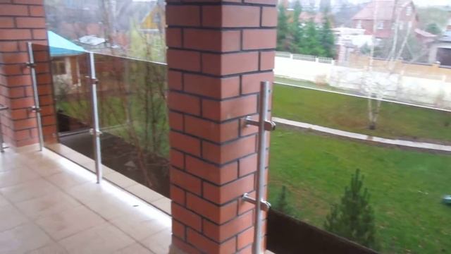 Нержавеющие ограждения и перила со стеклом смотреть онлайн