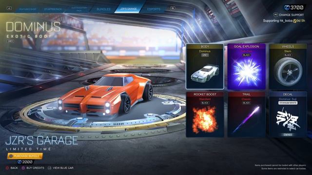 New JZR Garage In The Rocket League Item Shop!! смотреть онлайн