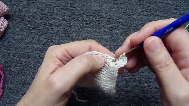 ОБРАБОТКА КРАЯ ИЗДЕЛИЯ на лицевой и ажурной глади - очень КРАСИВЫЙ УЗОР смотреть онлайн