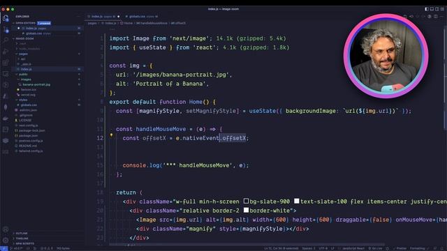 Zoom/Lupa de imagens para e-commerce usando React смотреть онлайн